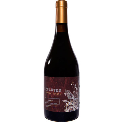 Вино Красное Сухое La Ronciere Licanten Merlo 2018 0,75 л фото