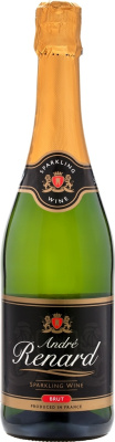 Вино игристое Белое Брют Andre Renard Brut 0,75 л фото