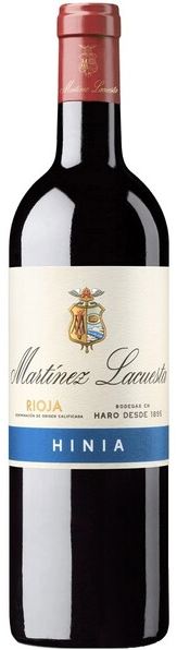Вино Красное Сухое Martinez Lacuesta Hinia Rioja 2012 0,75 л фото