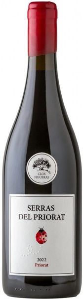 Вино Красное Сухое Clos Figueras Serras del Priorat Tinto Priorat 2022 0,75 л фото