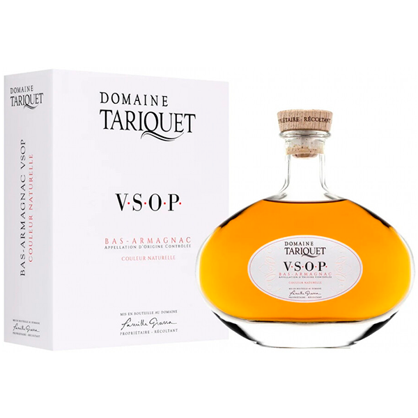 Арманьяк Chateau du Tariquet VSOP Bas-Armagnac Carafe Classic in gift box 0,7 л фото