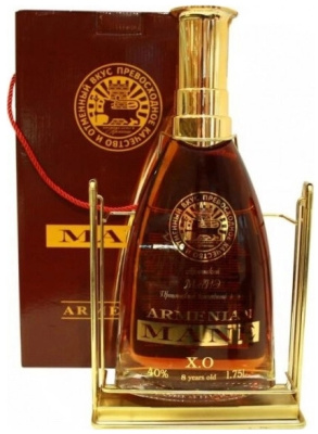 Бренди Mane XO 8 Years Old with cradle in gift box 1,75 л фото