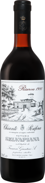 Вино Красное Сухое Fattoria Selvapiana Chianti Rufina Riserva 1980 0,75 л фото