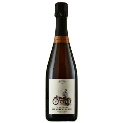 Вино игристое Розовое Брют Henriet-Bazin Cuvee Leonard Rose Grand Cru Brut Champagne 0,75 л фото