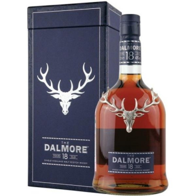 Виски Dalmore 18 Years Old Single Malt Highland in gift box 0,70 л фото