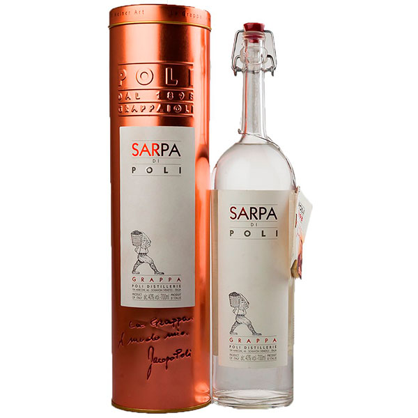 Граппа Poli Sarpa di Poli in tube 0,7 л фото