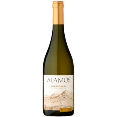 Вино Белое Сухое Alamos Chardonnay Mendoza 2023 0,75 л фото