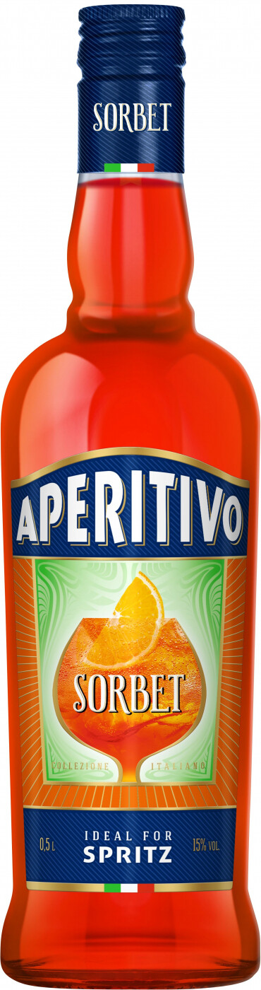 Ликер Sorbet Aperitivo Orange 0,5 л фото