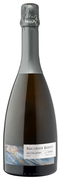 Вино игристое Высокий Берег Экстра Брют 2022 белое экстра брют 11% 0,75 л фото