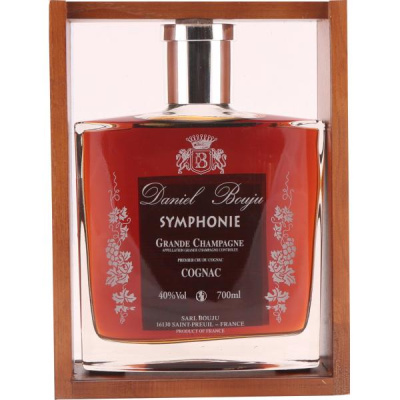 Коньяк Daniel Bouju Symphonie Grande Champagne in wooden box 0,70 л фото