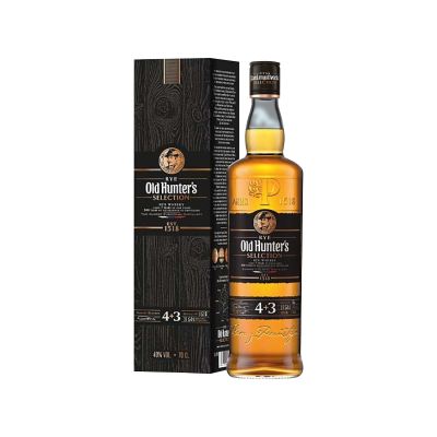 Виски Old Hunter’s Selection in gift box 0,7 л фото