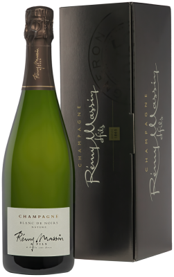 Шампанское Белое Экстра Брют Remy Massin Blanc de Noirs Brut Nature in gift box 2019 0,75 л фото
