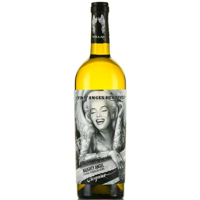 Вино Белое Сухое Naughty Angel Viognier Pays d'Oc 2023 0,75 л фото