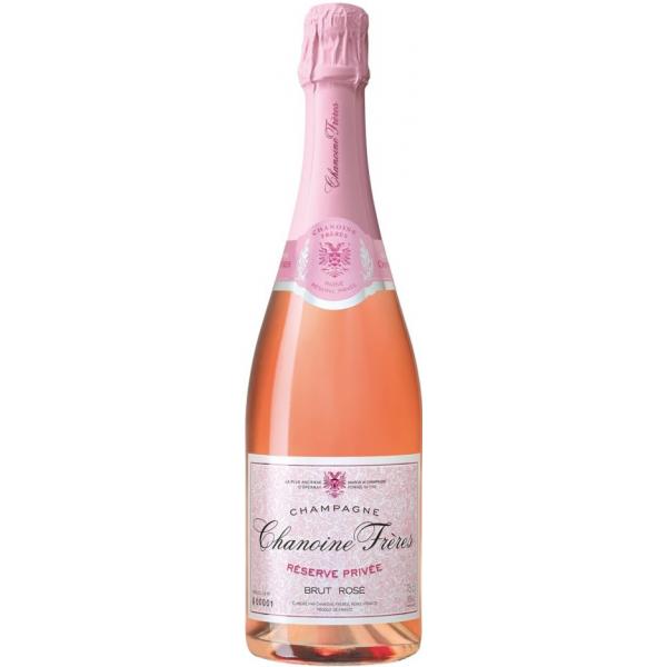 Вино игристое Розовое Брют Chanoine Freres Reserve Privee Brut Rose Champagne 2018 0,75 л фото