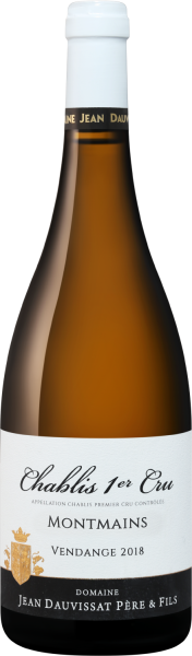 Вино Домен Жан Довисса Пэр э Фис Шабли Премье Крю Монмэн 2022 белое сухое 13% 0,75 л фото