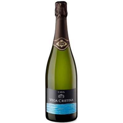 Вино игристое Белое Брют Vega Cristina Brut Cava 0,75 л фото