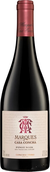 Вино Красное Сухое Concha y Toro Marques de Casa Concha Pinot Noir Valle del Limari 2022 0,75 л фото