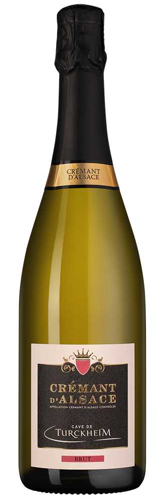 Вино игристое Белое Брют Turckheim Cremant d'Alsace Brut 2023 0,75 л фото