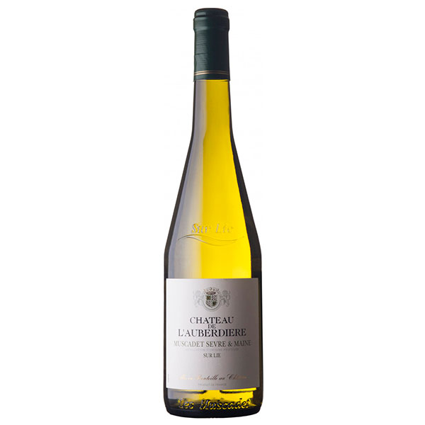 Вино Белое Сухое Chateau de L'Auberdiere Muscadet Sevre & Maine Sur Lie 2020 0,75 л фото