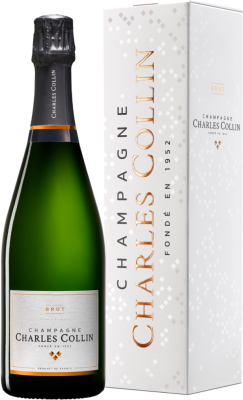 Вино игристое Белое Брют Charles Collin Brut Classique Champagne in gift box 0,75 л фото