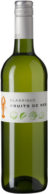 Вино Классик Фруи де Мер Кот де Гасконь 2022 Белое Полусухое 11,5% 0,75 л фото