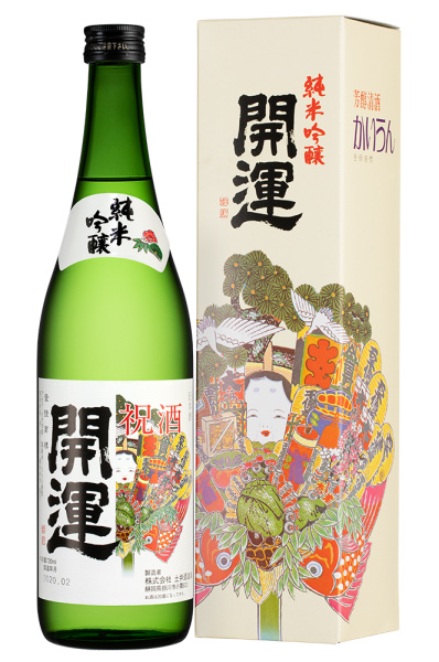 Саке Kaiun Tokusen Junmai Ginjo in gift box 0,72 л фото