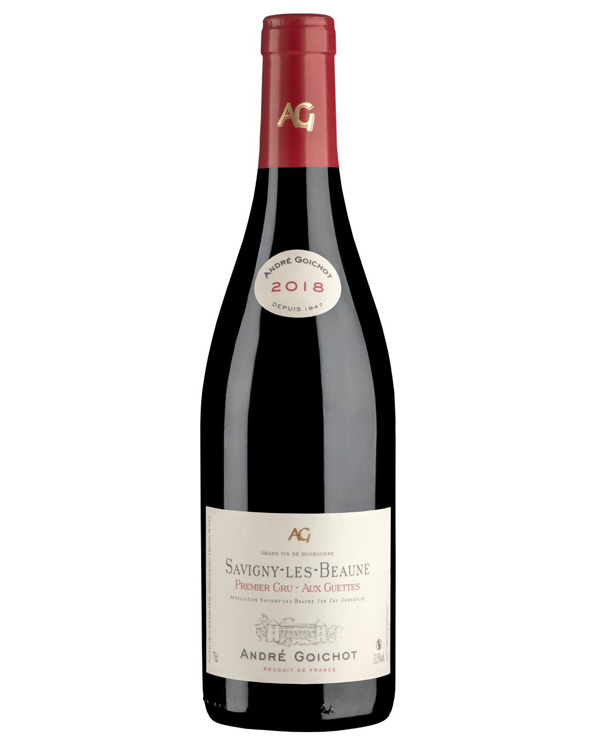 Вино Красное Сухое Andre Goichot Savigny-Les-Beaune Premier Cru Aux Guettes 2022 0,75 л фото