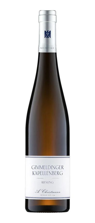 Вино Белое Сухое A. Christmann Gimmeldinger Kapellenberg Riesling 2020 0,75 л фото