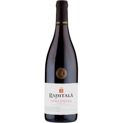 Вино Красное Полусухое Rapitala Nero d Avola Sicilia 2021 0,75 л Вино Красное Полусухое Rapitala Nero d Avola Sicilia 2021 0,75 л фото