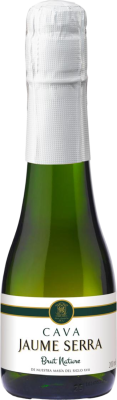 Вино игристое Белое Брют Jaume Serra Brut Nature Cava 2023 0,2 л фото