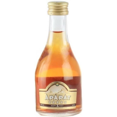 Бренди Ararat 5 years old 0,05 л фото