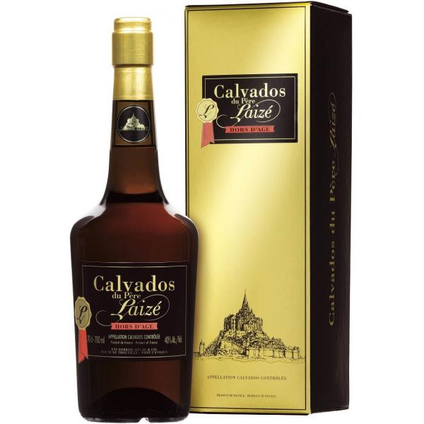 Кальвадос du Pere Laize Hors d'Age in gift box 0,7 л фото