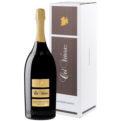 Вино игристое Белое Сухое Col Vetoraz Prosecco Valdobbiadene Prosecco Extra Dry in gift box 2021 1,5 фото