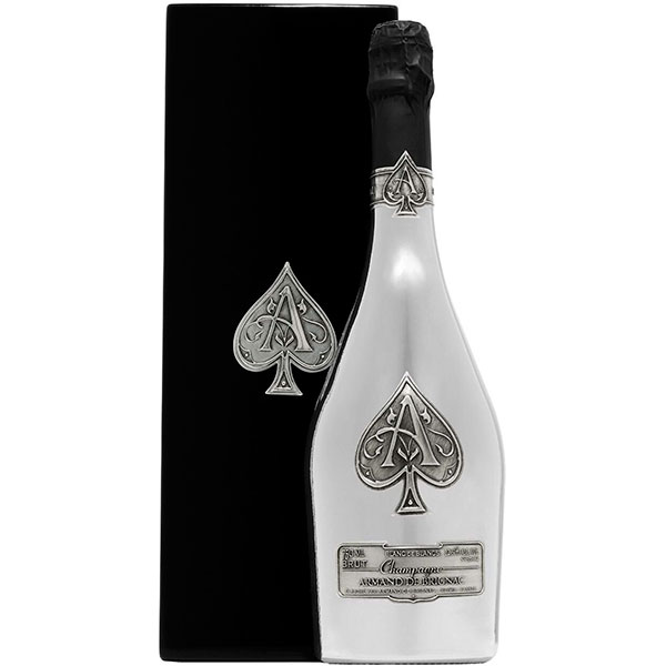 Шампанское Белое Брют Armand de Brignac Blanc de Blancs Brut Champagne in wooden box 0,75 л фото