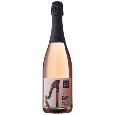 Вино игристое Розовое Брют CT En Clave de DO Brut Rose Organic Cava 2020 0,75 л фото