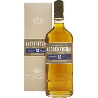 Виски Auchentoshan 18 years old Single Malt Lowland in gift box 0,7 л фото