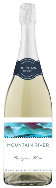 Вино игристое Белое Экстра Брют Mountain River Sauvignon Blanc 2024 0,75 л фото