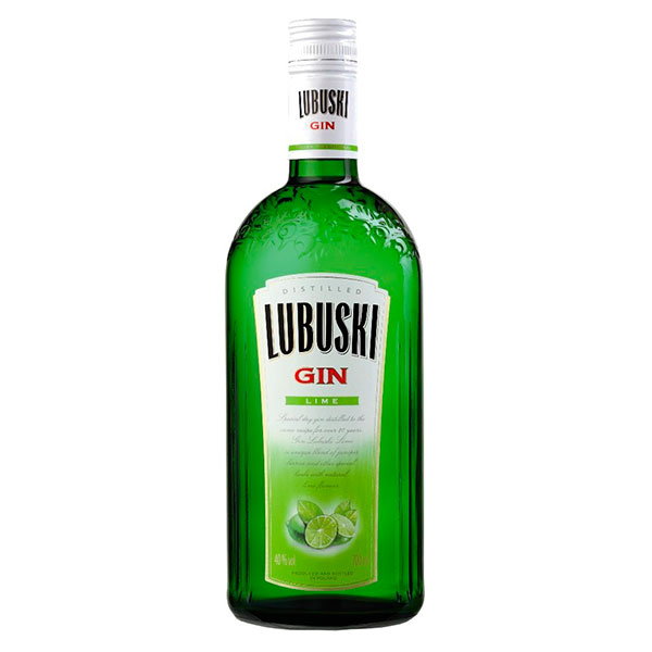 Джин Lubuski Lime Dry 0,7 л фото