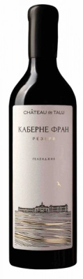 Вино Красное Сухое Chateau de Talu Cabernet Franc Reserve Kuban Gelendzhik 2021 0,75 л фото