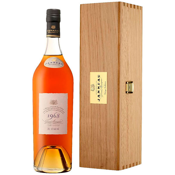 Арманьяк Janneau Vintage Collection in wooden box 1968 0,7 л фото