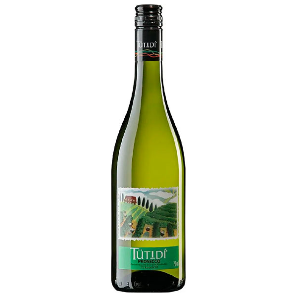Вино игристое Белое Брют Tutidi Prosecco Frizzante 0,75 л фото