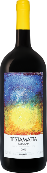 Вино Биби Граетц Тестаматта Тоскана 2015 красное сухое 13,5% 1,5 л фото