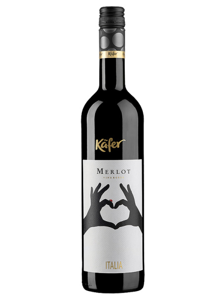 Вино Красное Сухое Kafer Merlot 0,75 л фото