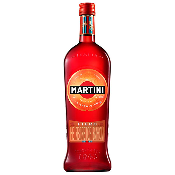 Вермут Красный Сладкий Martini Fiero 1,00 л фото