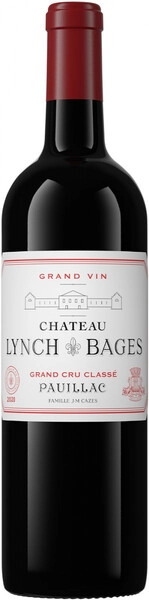 Вино Красное Сухое Chateau Lynch Bages Grand Cru Classe 2020 0,75 л фото