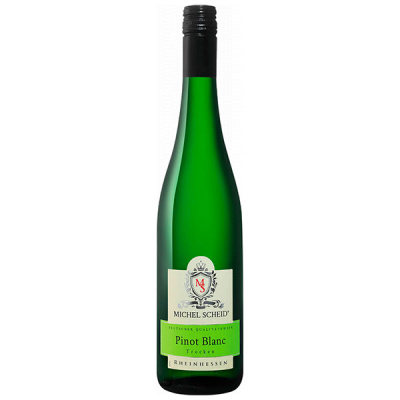 Вино Белое Сухое Michel Scheid Pinot Blanc Rheinhessen 2018 0,75 л фото