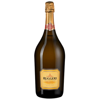 Вино игристое Белое Сухое Ruggeri Giall'Oro Valdobbiadene Prosecco Superiore 2021 1,50 л фото