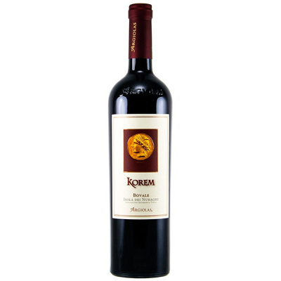 Вино Красное Сухое Argiolas Korem Isola dei Nuraghi 2021 0,75 л фото