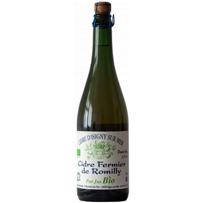 Сидр Fermier de Romilly Bio Demi-Sec 0,75 л фото