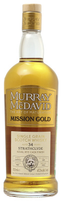 Виски Murray Mcdavid Mission Gold Strathclyde 34 Years Old in gift box 0,7 л фото